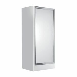 A-Interiéry - Sprchové dvere do niky Faenza 012D (80x185 cm | Transparent) faenza_012d