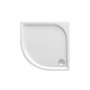 A-Interiéry - Akrylátová sprchová vanička nízka - štvrťkruh Zürich 051B (90x90x5,5 | R 55 cm) curych051b