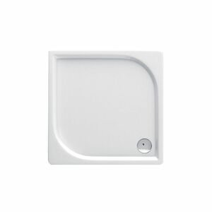 A-Interiéry - Akrylátová sprchová vanička nízka - štvorec Zürich 041B (90x90x5,5 cm) curych041b