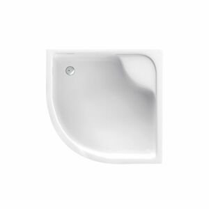 A-Interiéry - Akrylátová sprchová vanička hlboká - štvrťkruh Denver 041B (90x90x41 | R 55 cm) denver041b
