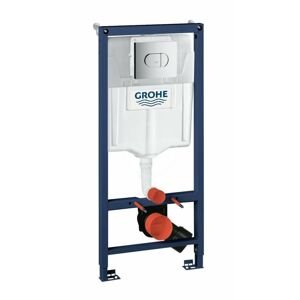 GROHE - Solido Set predstenovej inštalácie pre závesné WC a tlačidlo Arena Cosmopolitan, chróm 38981000