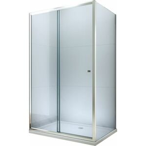 MEXEN/S - APIA sprchovací kút 105x80 cm, transparent, chróm 840-105-080-01-00