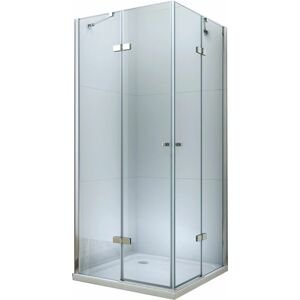 MEXEN/S - ROMA sprchovací kút 80x70 cm, transparent, chróm 854-080-070-02-00