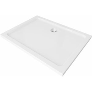 MEXEN - sprchová vanička obdĺžniková 80x70 cm, biela 40107080