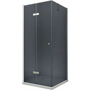 MEXEN/S - LIMA sprchovací kút 70x100 cm, grafit, chróm 856-070-100-01-40