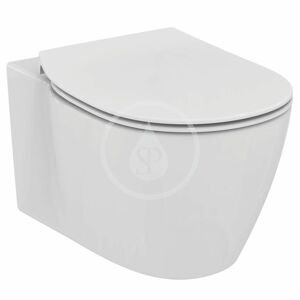 IDEAL STANDARD - Connect Závesné WC s doskou SoftClose, AquaBlade, biela E049301