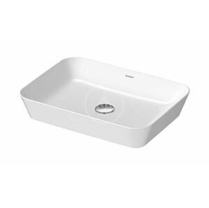 DURAVIT - Cape Cod Umývadlová misa 550x400 mm, DuraCeram, s WonderGliss, biela 23475500001