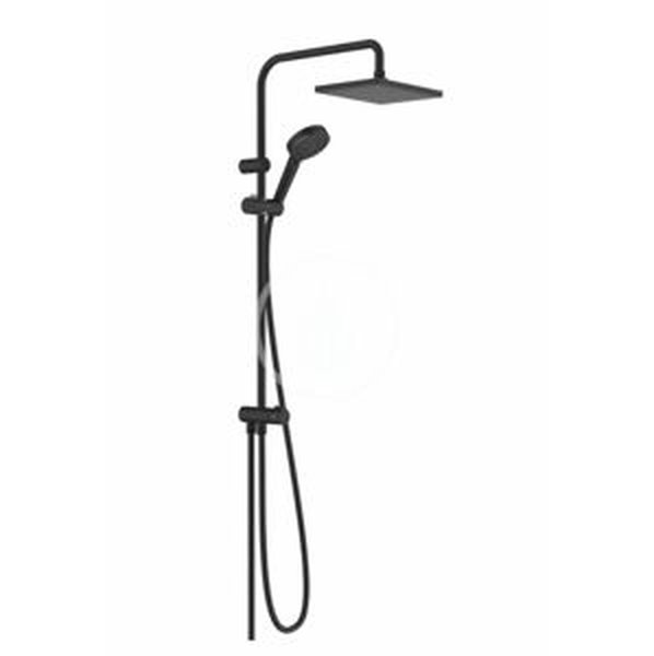HANSGROHE HANSGROHE - Vernis Shape Sprchový set Showerpipe 230 Reno, EcoSmart, matná čierna 26289670