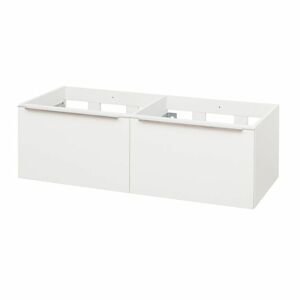 MEREO - Mailo, kúpeľňová skrinka 121cm, biela CN518S