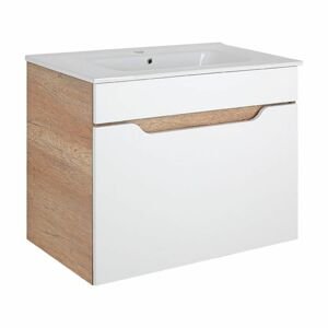 Kúpeľňová skrinka s keramickým umývadlom Inge WOC 80 | A-Interiéry inge woc80