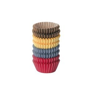 Cukrárske mini košíčky DELÍCIA, ¤ 4,0 cm, 200 ks, farebné