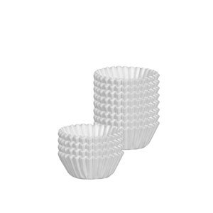 Cukrárske košíčky DELÍCIA ¤ 6.0 cm, 100 ks, biele