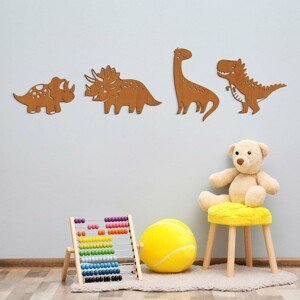 Nálepky na stenu do detskej izby - Hravé dinosaury, Čerešňa