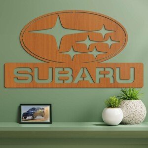 Nástenná dekorácia - Znak Subaru, Čerešňa