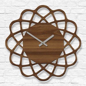 Kuchynské hodiny z dreva - Spin