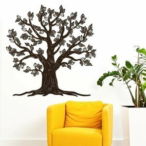 Drevený strom života na stenu - Malkuth