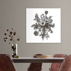 Moderný obraz do obývačky - Jarné kvety