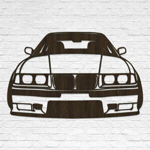 Drevený obraz na stenu - BMW E36