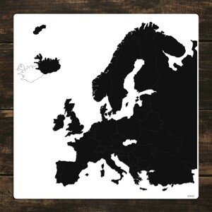 Drevené puzzle - Mapa štátov Európy