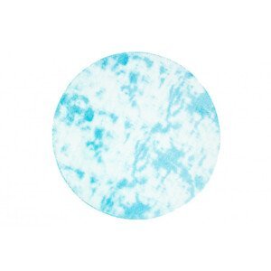Koberec SILK DYED MR-582 modrý kruh