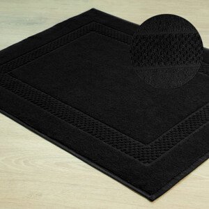Kúpeľňový koberec CALEB 14 čierny