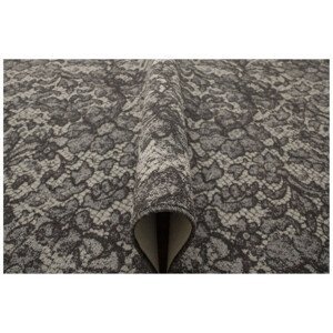 Metrážny koberec Highline-Loop 14095 sivý / antracitový