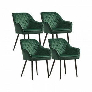 Set štyroch jedálenských stoličiek LDC088C01-4 (4 ks)
