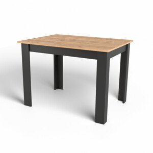Jedálenský stôl NP craft/čierny