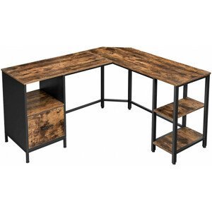 Rohový kancelársky stôl LWD75X