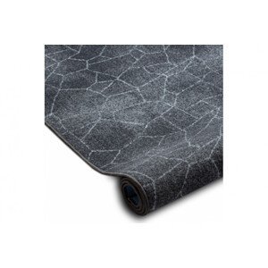 Metrážny koberec STONE sivý