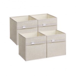 Set stohovateľných boxov ROB230W04 (4 ks)