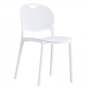 Set troch stoličiek LUMA biele (3ks)