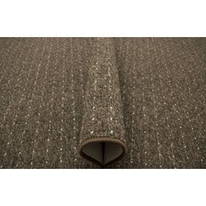 Metrážny koberec Zembla 93 hnedý / béžový