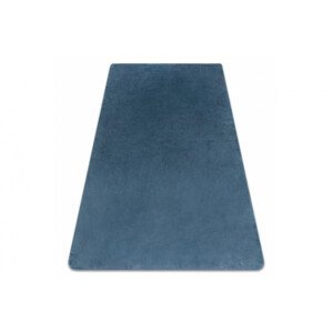 Protišmykový koberec POSH Shaggy modrý plyš