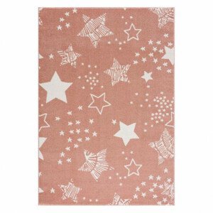 Detský koberec Hviezdy Anime 9387 ružový