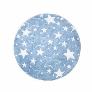 Detský koberec Hviezdy Bueno 1325 modrý