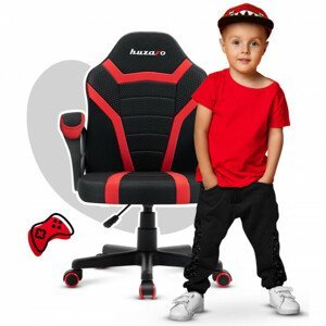 Detská herná stolička Ranger - 1.0 červená mesh
