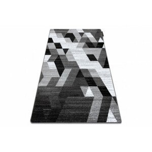 Koberec INTERO TECHNIC 3D Romby Trojuholníky sivý