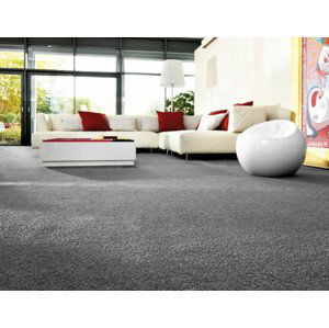 Metrážny koberec CASANOVA sivý
