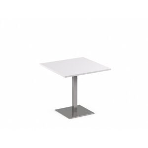 DREVONA09 Stôl biely 80x80 REA FLAT 1