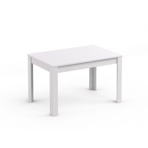 DREVONA09 Jedálenský stôl 120 x 80 biely REA TABLE