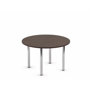 DREVONA09 Okrúhly stôl Ø 120 cm wenge REA FLAT 4