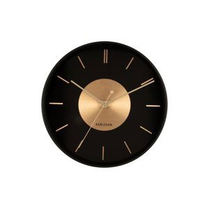Karlsson 5918BK dizajnové nástenné hodiny 35 cm