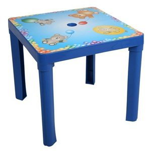 Star Plus Detský záhradný stôl, modrá