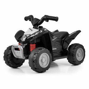 Milly Mally Detská elektrická štvorkolka Honda ATV, čierna