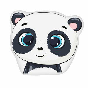 Domarex Tvarovaný vankúšik Panda, 35 cm