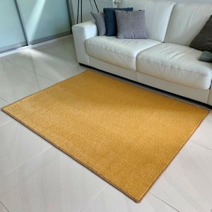 Vopi Kusový koberec Eton Lux žltá, 120 x 160 cm