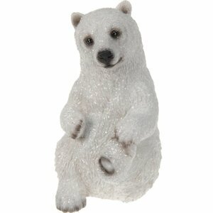 Dekorácia Ľadový medveď Polar, 6,8 x 10 x 15 cm