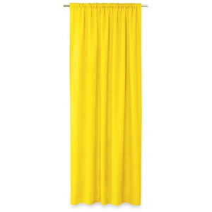 AmeliaHome Záves Oxford Pleat žltá, 140 x 250 cm