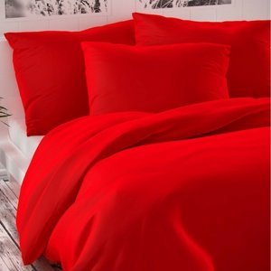Kvalitex Saténové obliečky Luxury Collection červená